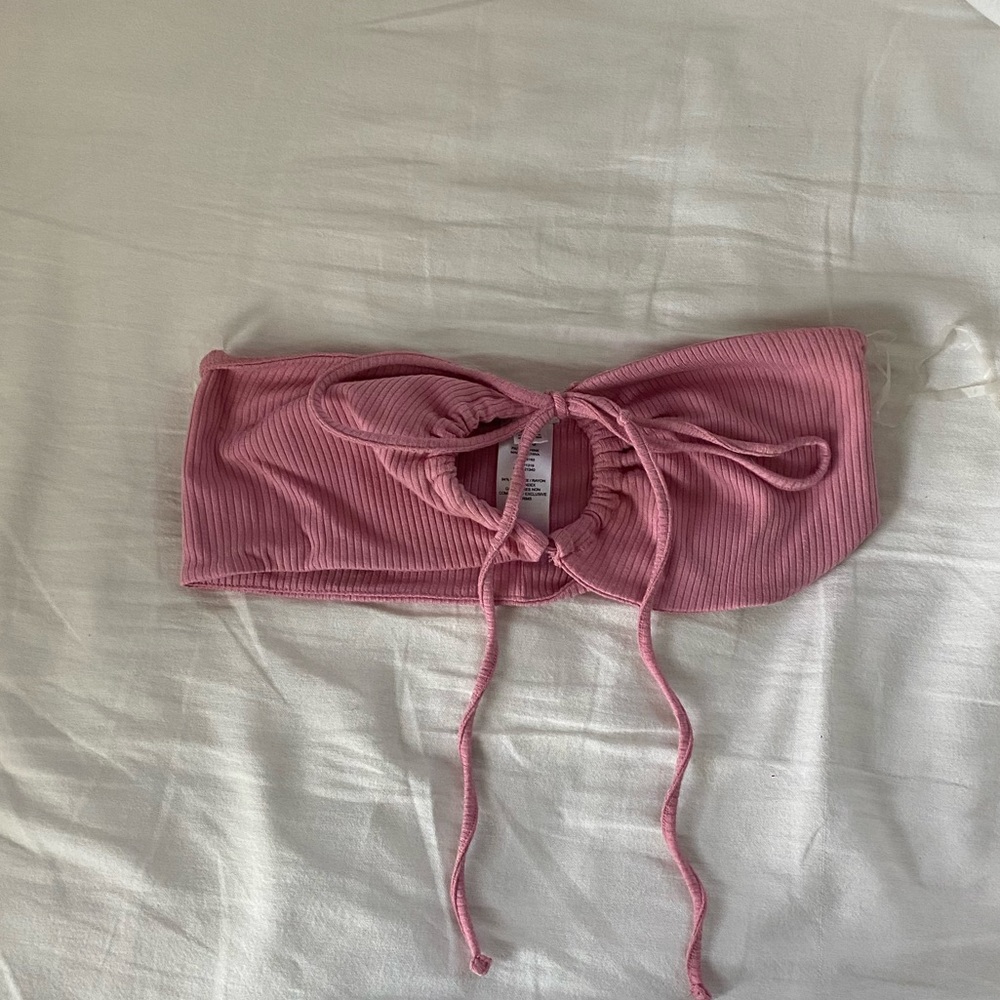 Pink mini top